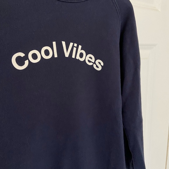 Zara Kids Boys Navy Cool Vibes Sweatshirt - Picture 2 of 4